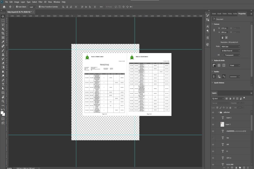 Modèle Word et PDF de relevé de compte de Pakistan Bank Al Habib, 4 pages, 1-2 pages template Modèle Word et PDF de relevé de compte de Pakistan Bank Al Habib, 4 pages, 1-2 pages template